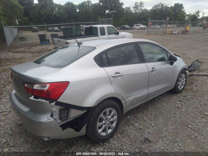 2016 KIA RIO LX - KNADM4A32G6541013
