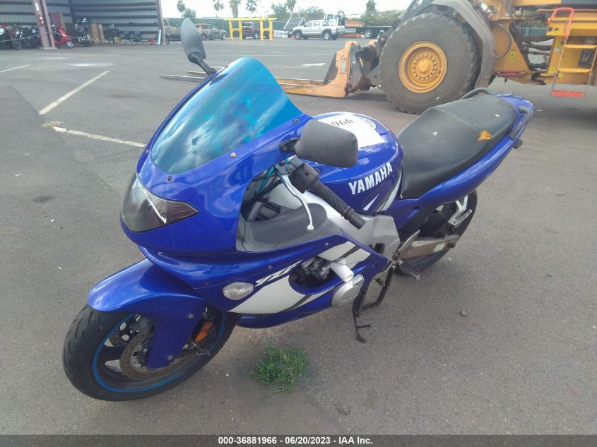 2002 YAMAHA YZF600 R JYA5AHE042A031447