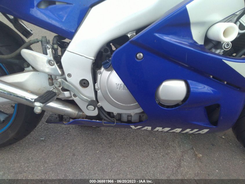 2002 YAMAHA YZF600 R JYA5AHE042A031447