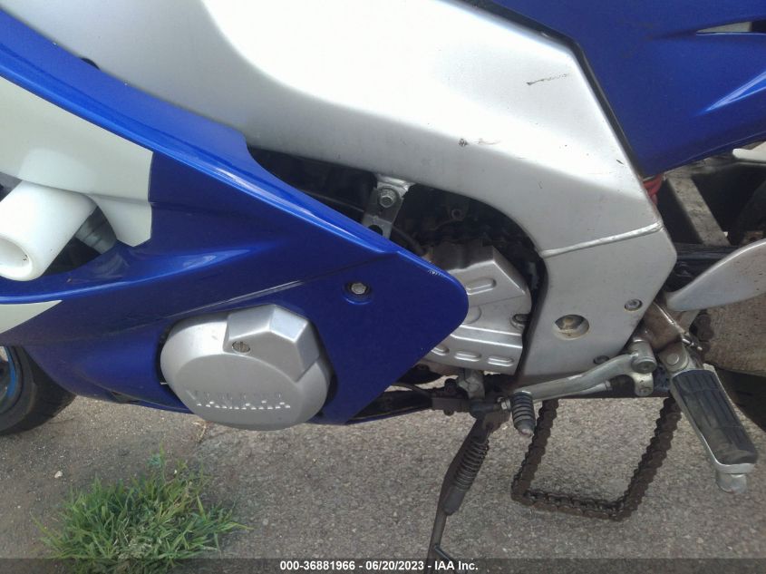 2002 YAMAHA YZF600 R JYA5AHE042A031447