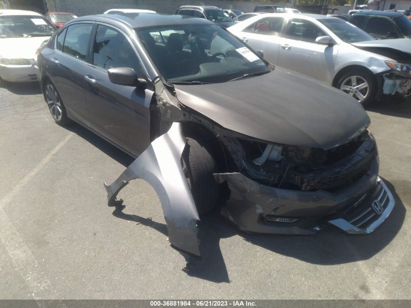 2015 HONDA ACCORD SEDAN SPORT - 1HGCR2F50FA217411