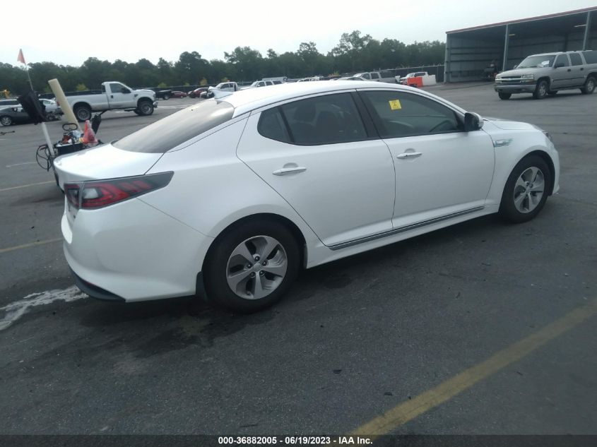 2016 KIA OPTIMA HYBRID - KNAGM4AD4G5092591