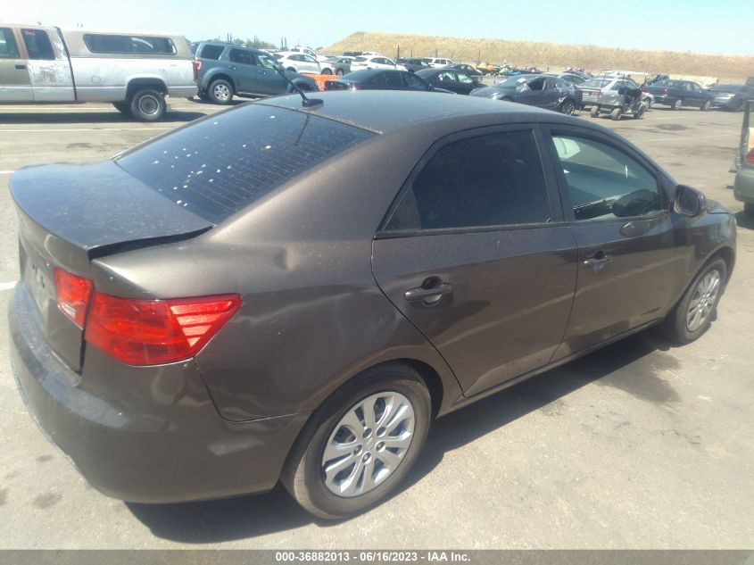 2013 KIA FORTE EX - KNAFU4A25D5729493