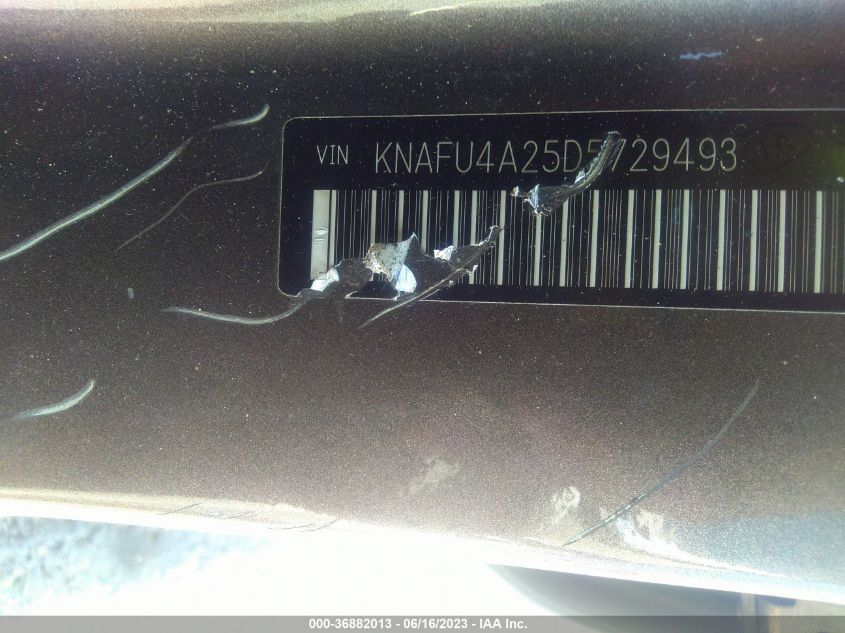 2013 KIA FORTE EX - KNAFU4A25D5729493