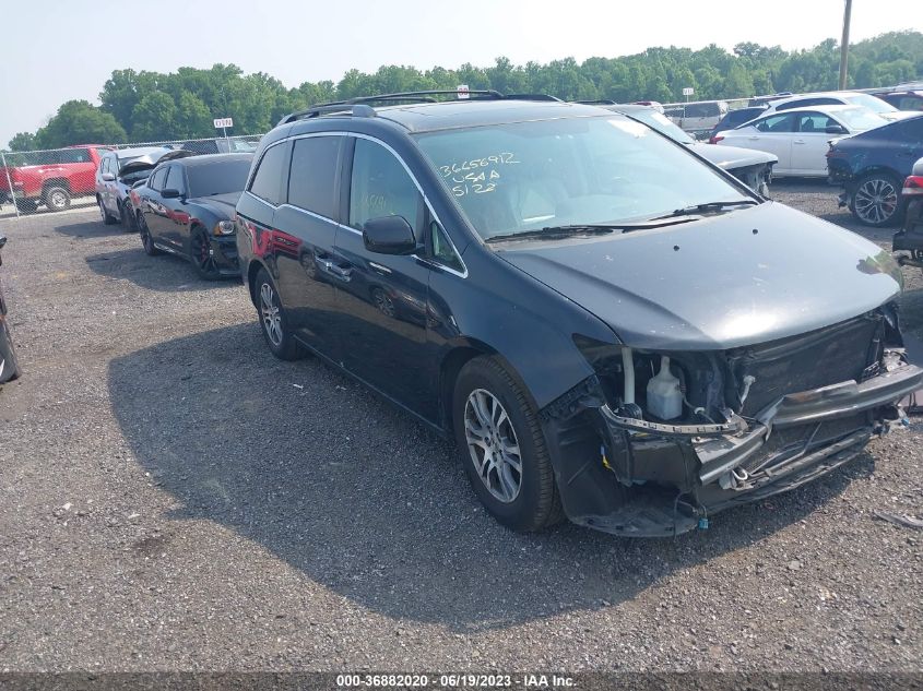 2013 HONDA ODYSSEY EX-L - 5FNRL5H64DB052694