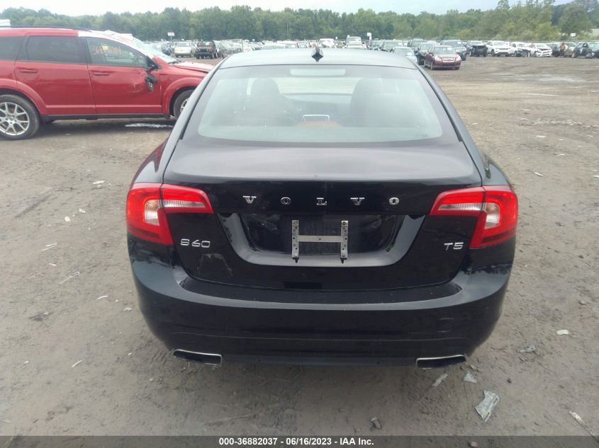 2016 VOLVO S60 T5 DRIVE-E PREMIER - YV126MFK4G2392349