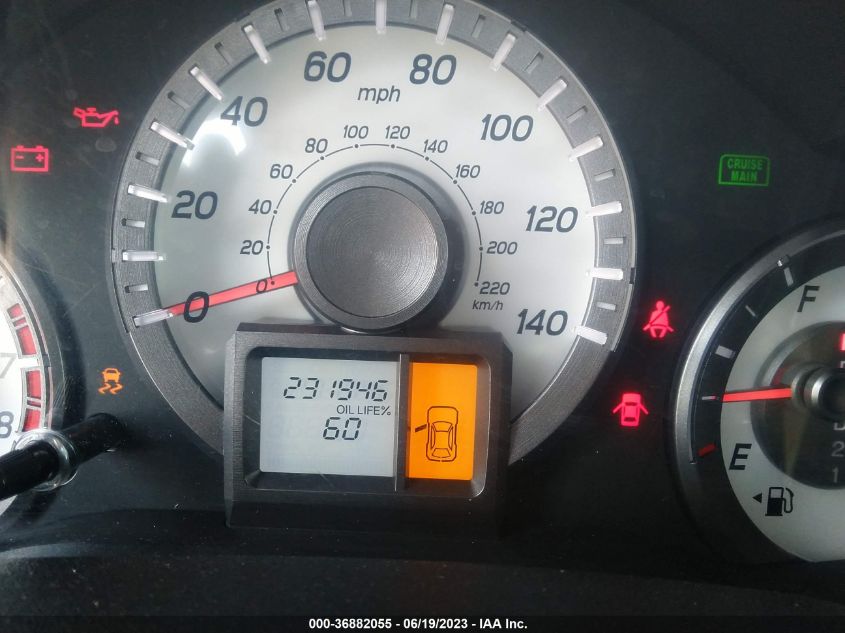 2013 HONDA PILOT LX - 5FNYF3H26DB034881