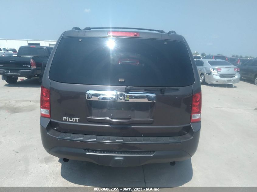 2013 HONDA PILOT LX - 5FNYF3H26DB034881