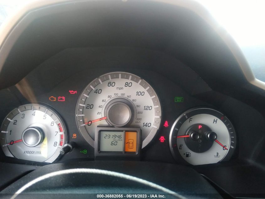 2013 HONDA PILOT LX - 5FNYF3H26DB034881