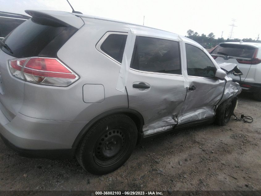 2016 NISSAN ROGUE SV/SL/S - KNMAT2MT2GP700762