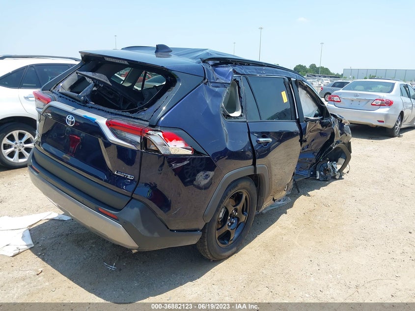 VIN 2T3Y1RFV2NW208987 2022 TOYOTA RAV4 LIMITED