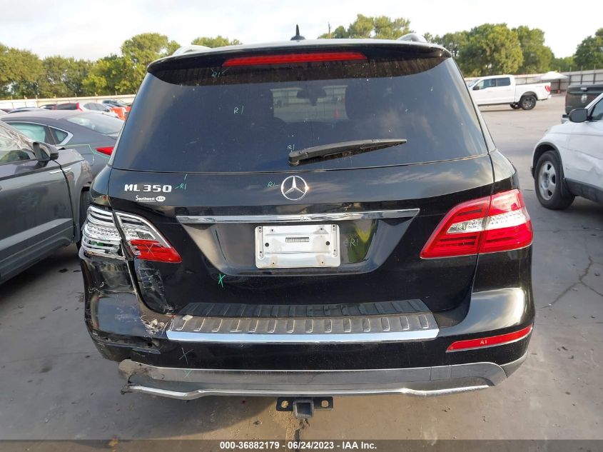 2013 MERCEDES-BENZ M-CLASS ML 350 - 4JGDA5JBXDA166114