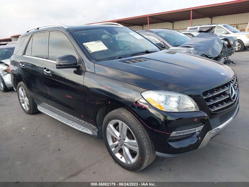 2013 MERCEDES-BENZ M-CLASS ML 350 - 4JGDA5JBXDA166114