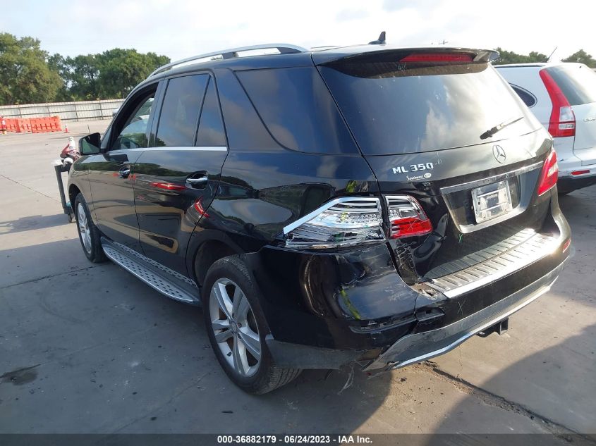 2013 MERCEDES-BENZ M-CLASS ML 350 - 4JGDA5JBXDA166114