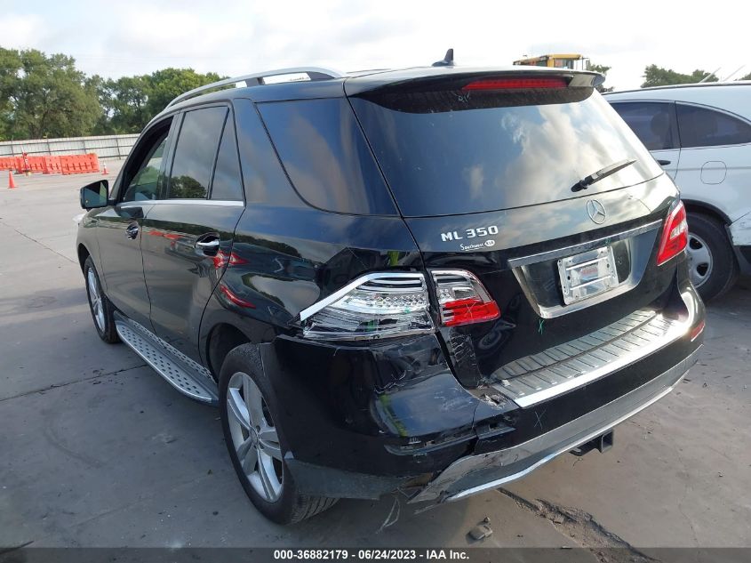 2013 MERCEDES-BENZ M-CLASS ML 350 - 4JGDA5JBXDA166114