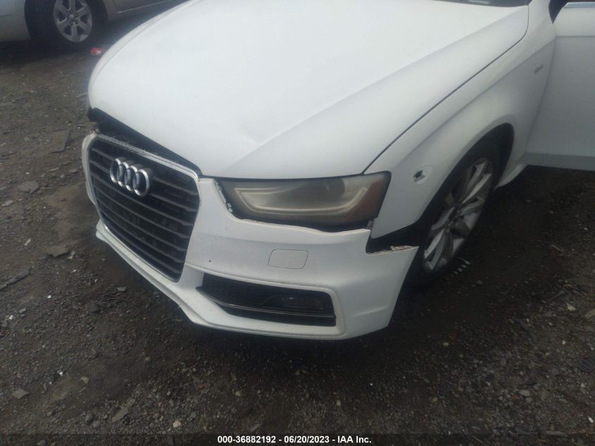 2014 AUDI A4 PREMIUM - WAUAFAFL3EA117192