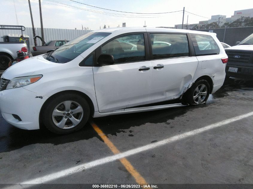 2015 TOYOTA SIENNA - 5TDZK3DC0FS671049