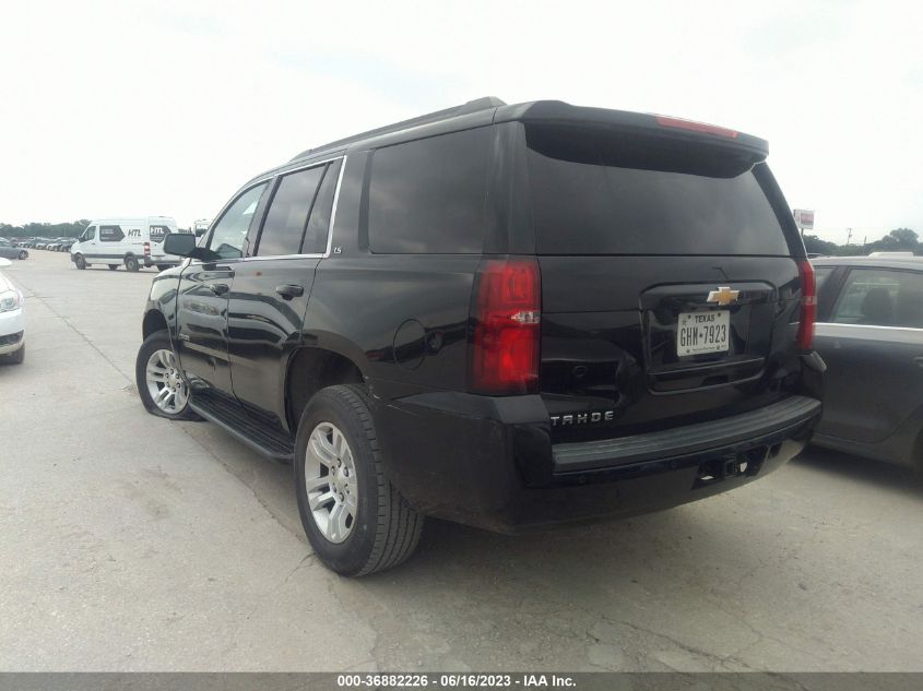 2015 CHEVROLET TAHOE LS - 1GNSCAKC4FR737386