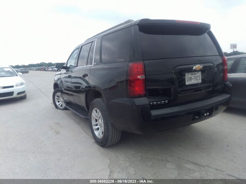2015 CHEVROLET TAHOE LS - 1GNSCAKC4FR737386