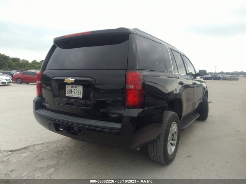 2015 CHEVROLET TAHOE LS - 1GNSCAKC4FR737386