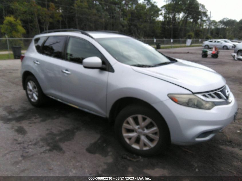 2013 NISSAN MURANO S/SV/SL/LE - JN8AZ1MU8DW263745