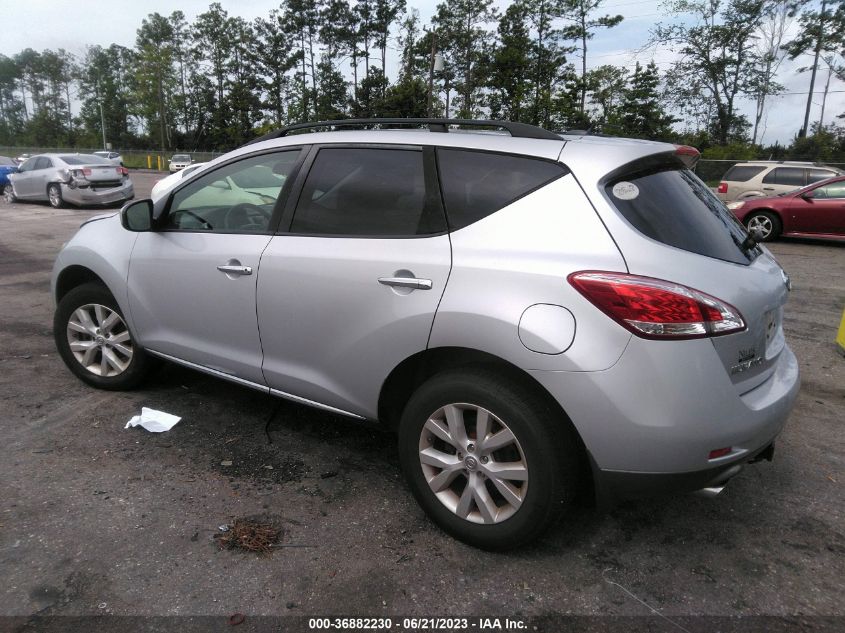 2013 NISSAN MURANO S/SV/SL/LE - JN8AZ1MU8DW263745