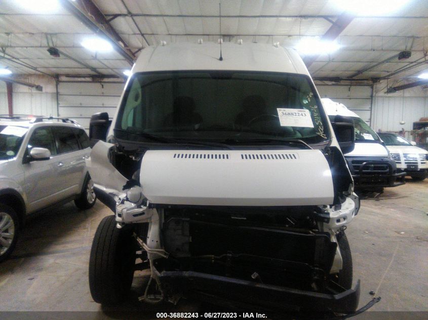 2019 RAM PROMASTER 2500 HIGH ROOF 136" WB 3C6TRVCG1KE511436