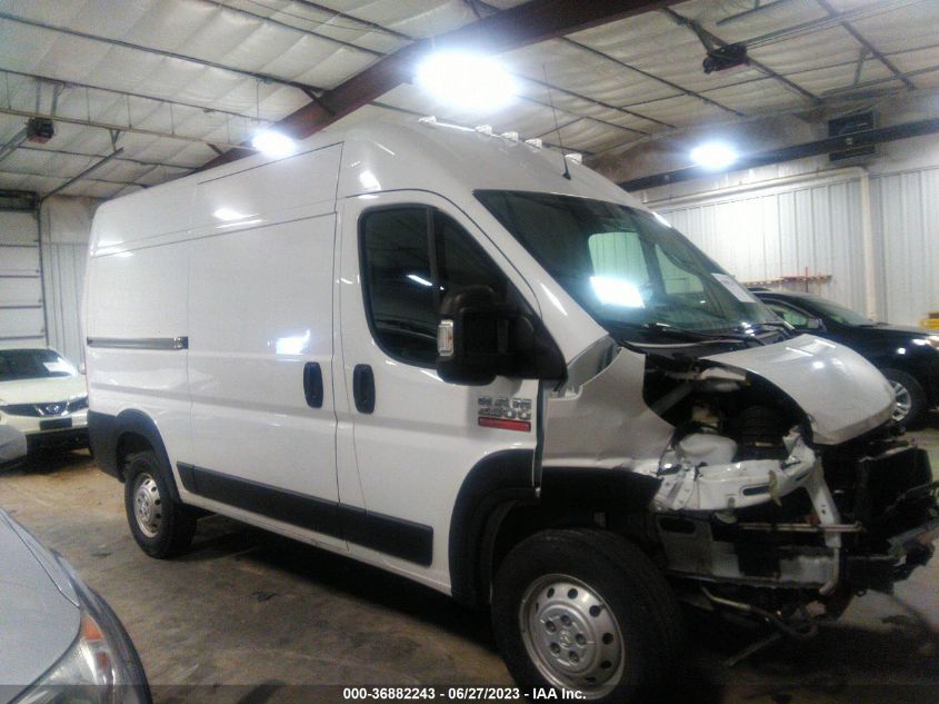 2019 RAM PROMASTER 2500 HIGH ROOF 136" WB 3C6TRVCG1KE511436