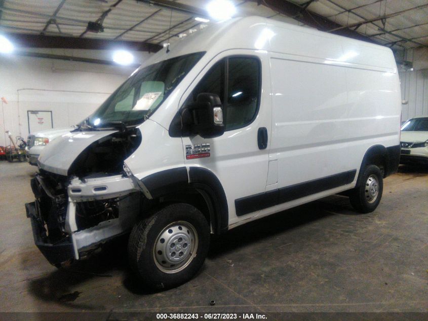 2019 RAM PROMASTER 2500 HIGH ROOF 136" WB 3C6TRVCG1KE511436