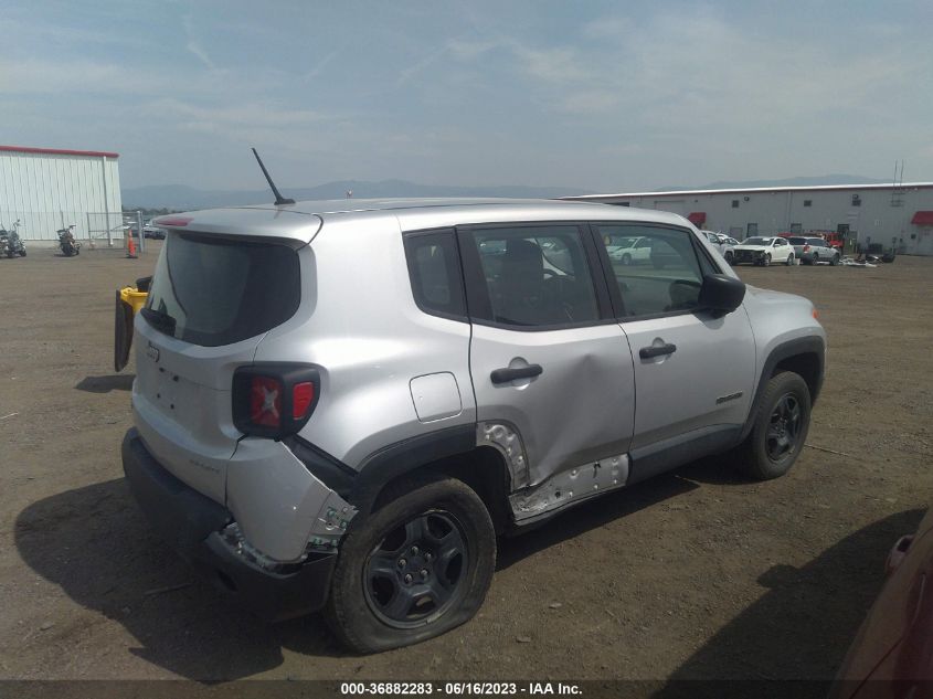 2016 JEEP RENEGADE SPORT - ZACCJBAW4GPC56784