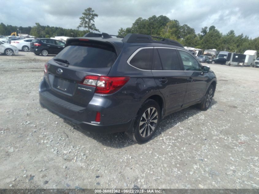 2016 SUBARU OUTBACK 2.5I LIMITED - 4S4BSBNC1G3290528