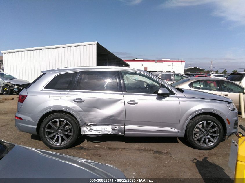 2019 AUDI Q7 PREMIUM PLUS - WA1LAAF77KD001138