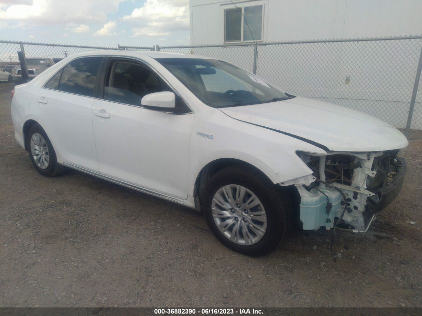 2014 TOYOTA CAMRY HYBRID LE/XLE/SE LIMITED EDITION - 4T1BD1FKXEU105586
