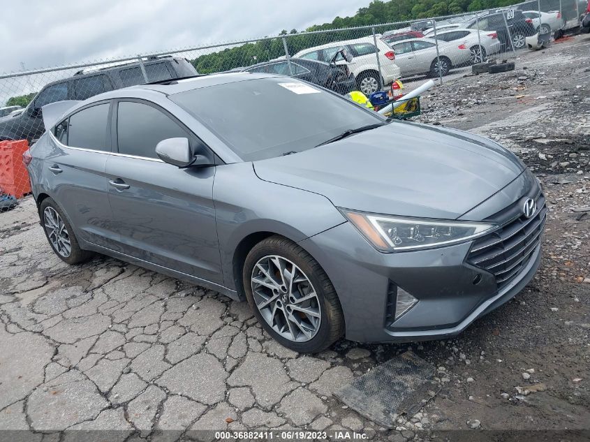 2019 HYUNDAI ELANTRA LIMITED - KMHD84LF2KU823733