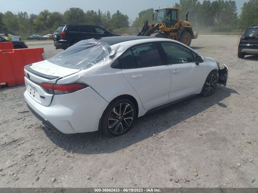 2022 TOYOTA COROLLA XSE/APEX XSE - 5YFT4MCE0NP100483