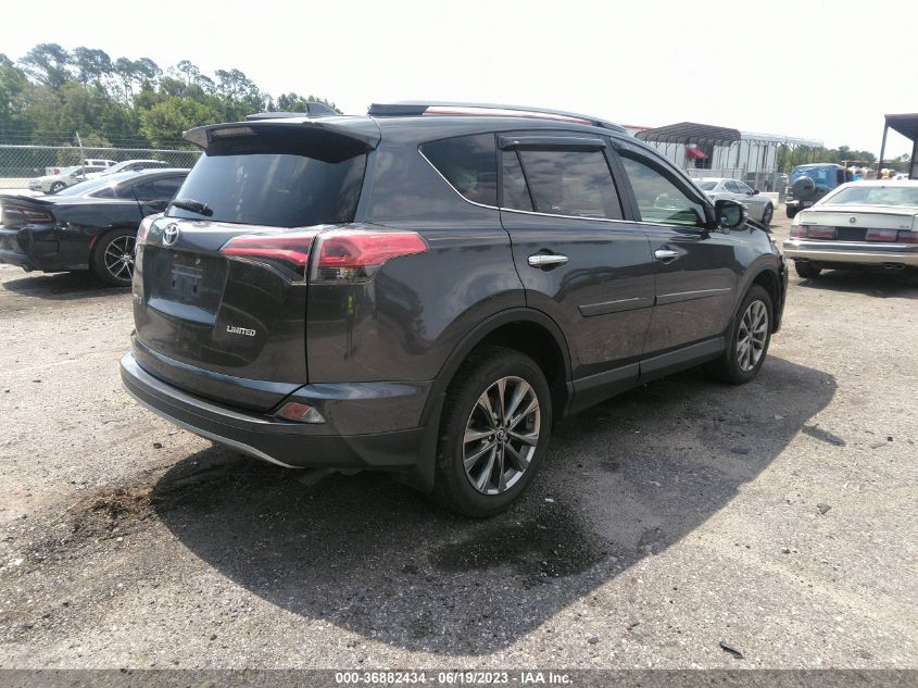 2018 TOYOTA RAV4 LIMITED/PLATINUM - JTMYFREV6JJ746040