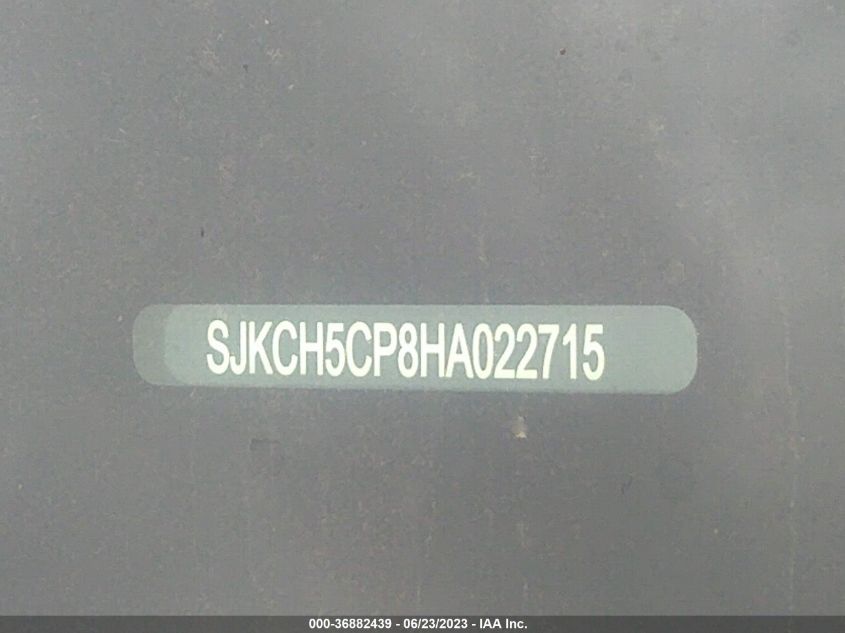 2017 INFINITI QX30 PREMIUM SJKCH5CP8HA022715