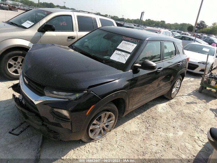 2021 CHEVROLET TRAILBLAZER LS - KL79MMS27MB121780