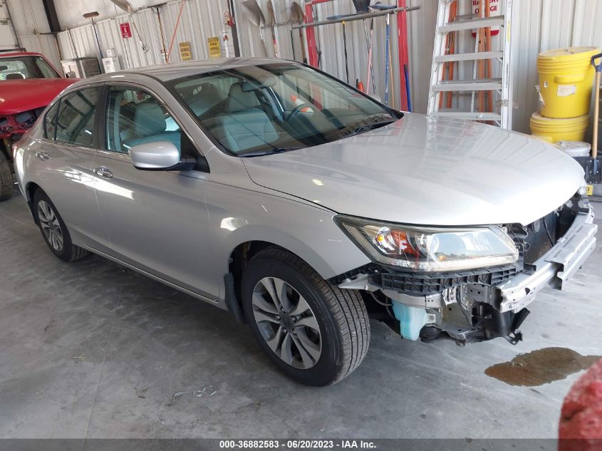 2014 HONDA ACCORD SEDAN LX - 1HGCR2F38EA000783