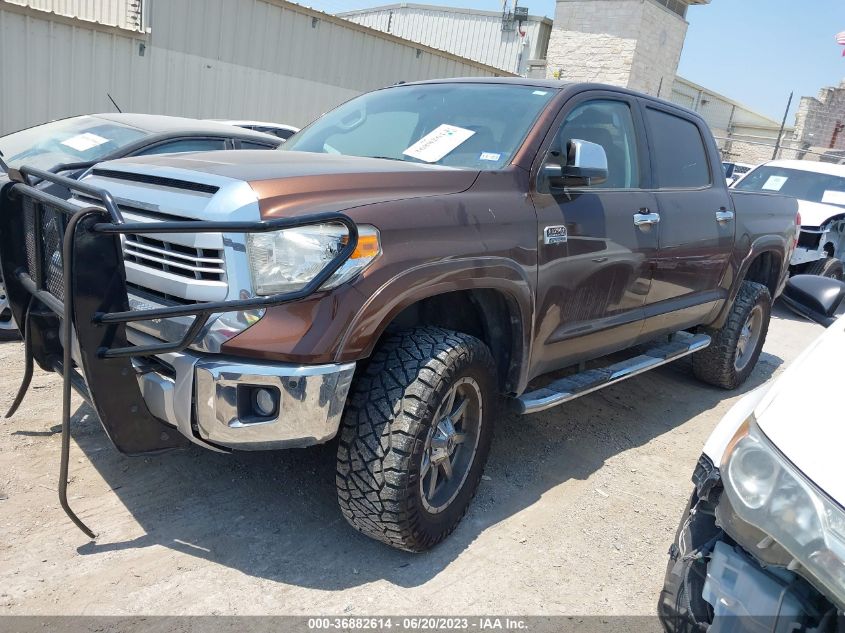 2015 TOYOTA TUNDRA 4WD TRUCK PLATINUM/1794 - 5TFAY5F15FX420170