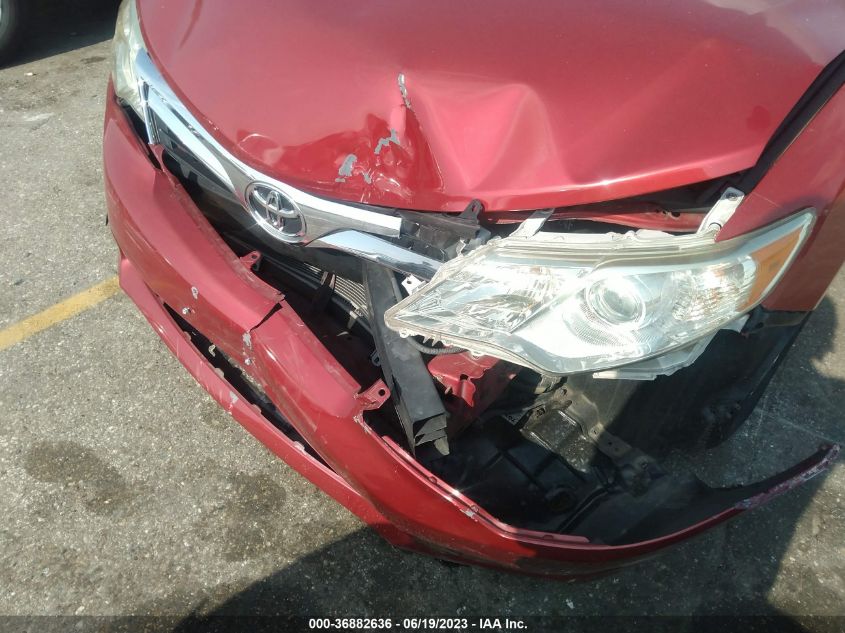 2013 TOYOTA CAMRY L/SE/LE/XLE - 4T4BF1FKXDR330668