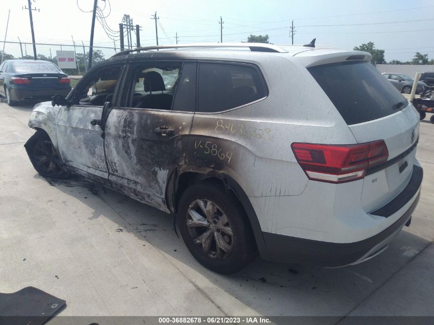 2019 VOLKSWAGEN ATLAS 3.6L V6 SE W/TECHNOLOGY - 1V2WR2CA5KC595864