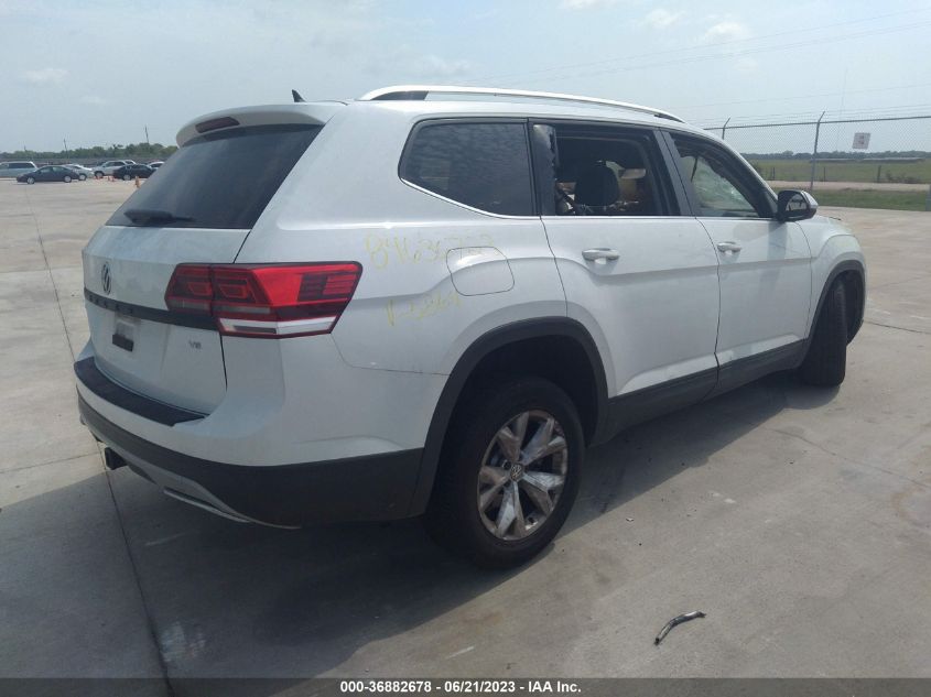 2019 VOLKSWAGEN ATLAS 3.6L V6 SE W/TECHNOLOGY - 1V2WR2CA5KC595864