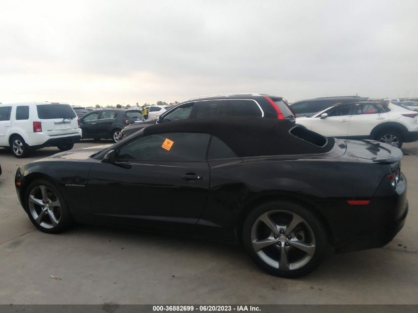 2013 CHEVROLET CAMARO LT - 2G1FC3D34D9218292