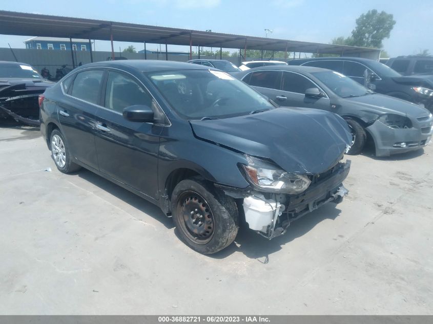 2016 NISSAN SENTRA SR/SL/S/SV/FE+ S - 3N1AB7AP7GL662208