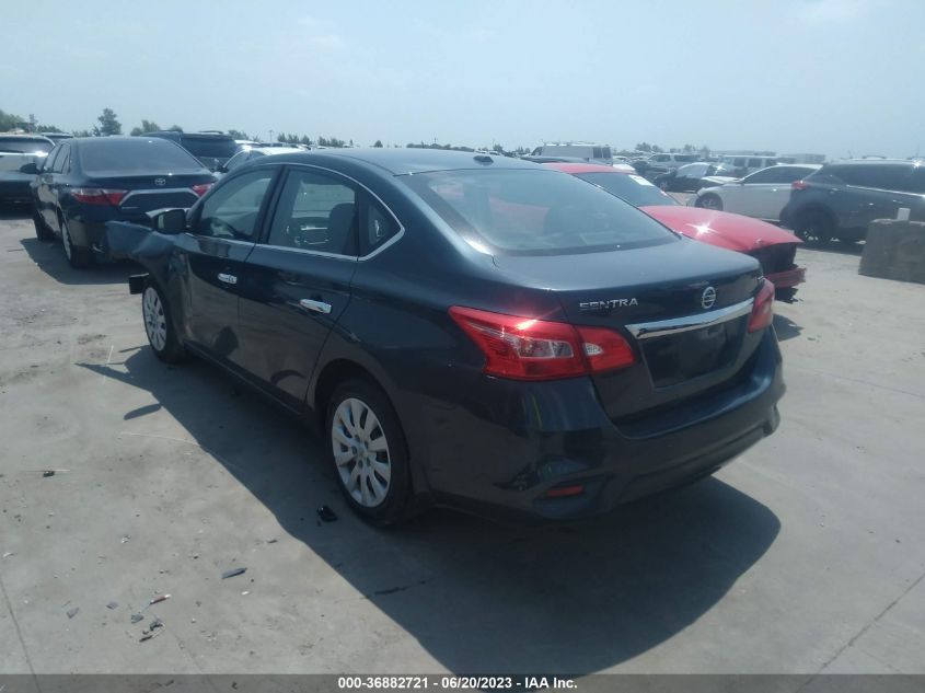 2016 NISSAN SENTRA SR/SL/S/SV/FE+ S - 3N1AB7AP7GL662208