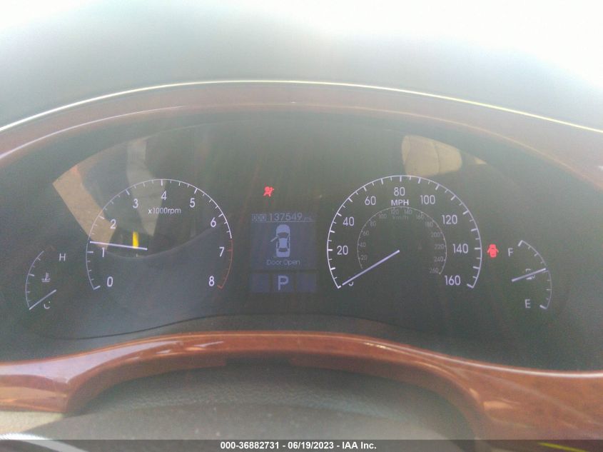2013 HYUNDAI GENESIS 3.8L - KMHGC4DD3DU234198