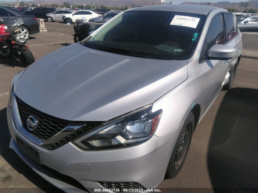 2017 NISSAN SENTRA SV - 3N1AB7AP9HL646951