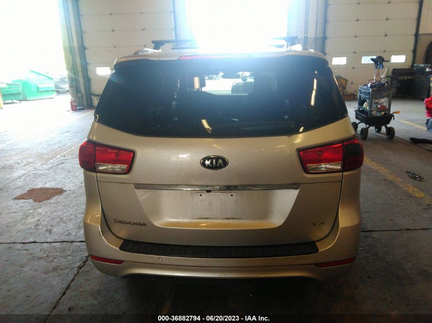 2016 KIA SEDONA LX - KNDMB5C19G6082198