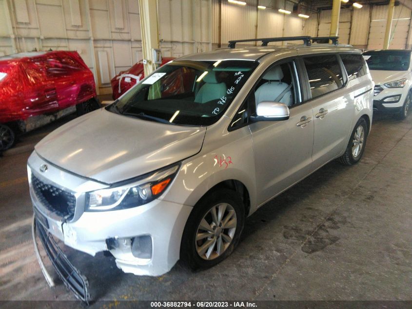 2016 KIA SEDONA LX - KNDMB5C19G6082198